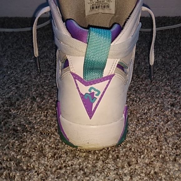 Jordan 7 Neutral grey mineral blue bright violet - Picture 4 of 5